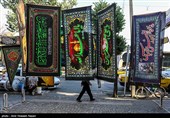 آماده سازی هیئت های مذهبی در آستانه ماه محرم - قزوین