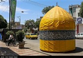 آماده سازی هیئت های مذهبی در آستانه ماه محرم - قزوین