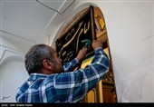 آماده سازی هیئت های مذهبی در آستانه ماه محرم - قزوین