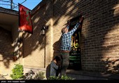 آماده سازی هیئت های مذهبی در آستانه ماه محرم - قزوین