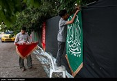 آماده سازی هیئت های مذهبی در آستانه ماه محرم - قزوین