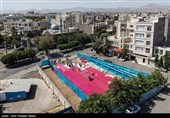 آماده سازی هیئت های مذهبی در آستانه ماه محرم - قزوین