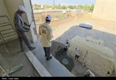 فعالیت جهادگران خراسان رضوی در اصفهان