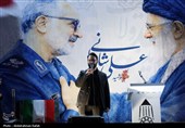 مراسم اولین سالگرد شهادت سپهبد شهید علی شادمانی در همدان
