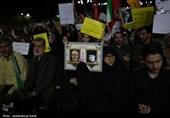 مراسم اولین سالگرد شهادت سپهبد شهید علی شادمانی در همدان