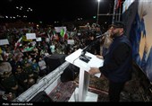 مراسم اولین سالگرد شهادت سپهبد شهید علی شادمانی در همدان