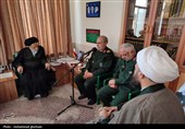 دیدار معاون سیاسی سپاه پاسداران با نماینده ولی فقیه در خراسان جنوبی