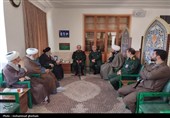 دیدار معاون سیاسی سپاه پاسداران با نماینده ولی فقیه در خراسان جنوبی