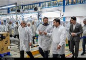 بازدید هیئت بلندپایه اقتصادی از کارخانه‌های صنعتی قزوین