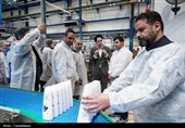 بازدید هیئت بلندپایه اقتصادی از کارخانه‌های صنعتی قزوین