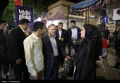 استاندار زنجان در جمع شهروندان؛ بازدید از مواکب شهری تا حضور در رزمایش میدان هنر
