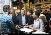 استاندار زنجان در جمع شهروندان؛ بازدید از مواکب شهری تا حضور در رزمایش میدان هنر