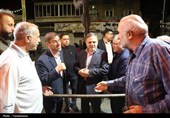 استاندار زنجان در جمع شهروندان؛ بازدید از مواکب شهری تا حضور در رزمایش میدان هنر