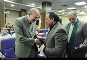حمیدرضا مقدم‌فر، مشاور فرمانده سپاه در آیین گرامیداشت علیرضا بکایی و رونمایی از کتاب مجله سلوک مؤمنانه