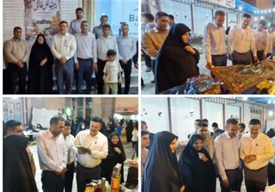 نمایشگاه عرضه مستقیم محصولات مشاغل خانگی در دیلم افتتاح شد