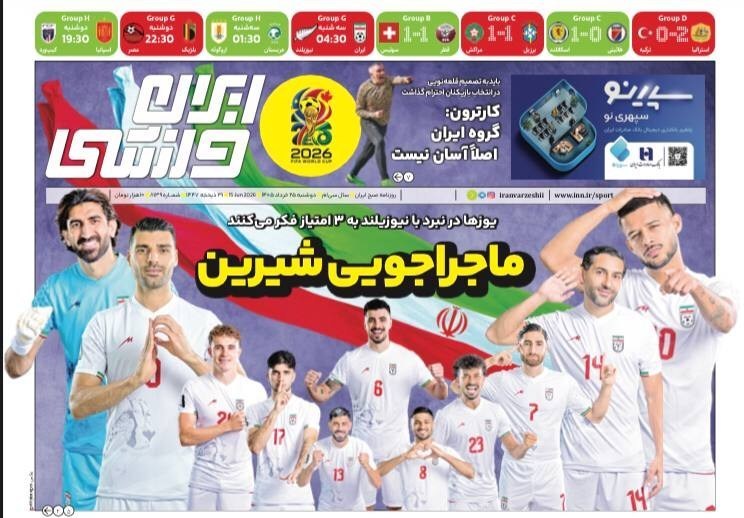روزنامه کیهان , روزنامه وطن امروز , روزنامه خراسان , روزنامه جوان , روزنامه همشهری , روزنامه جام جم , روزنامه فرهیختگان , 