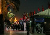 استقرار 12 موکب خدمت‌رسان در حریم حرم مطهر رضوی