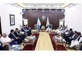 دیدار هیئت تجاری ایران با وزیر صنعت طالبان در کابل