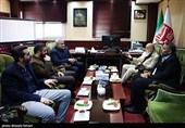 حضورمهدی چمران رئیس شورای شهر تهران  در خبرگزاری تسنیم