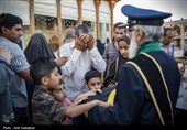 آیین سیاه پوشان گنبد و بارگاه مطهر حرم شاهچراغ (ع)