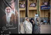آیین سیاه پوشان گنبد و بارگاه مطهر حرم شاهچراغ (ع)