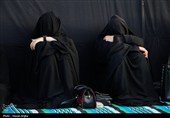 آئین تعویض پرچم گنبد حسینیه اعظم زنجان