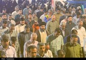 حضور امام جمعه زنجان در جمع مردم آب‌بر طارم