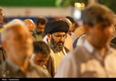 حضور امام جمعه زنجان در جمع مردم آب‌بر طارم