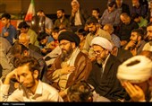 حضور امام جمعه زنجان در جمع مردم آب‌بر طارم