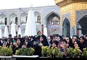 آئین سیاهپوشان حرم مطهر امام رضا (ع)