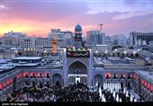 آئین سیاهپوشان حرم مطهر امام رضا (ع)