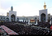 آئین سیاهپوشان حرم مطهر امام رضا (ع)