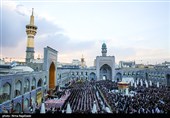 آئین سیاهپوشان حرم مطهر امام رضا (ع)