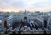 آئین سیاهپوشان حرم مطهر امام رضا (ع)