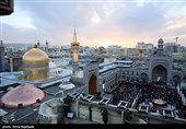 آئین سیاهپوشان حرم مطهر امام رضا (ع)