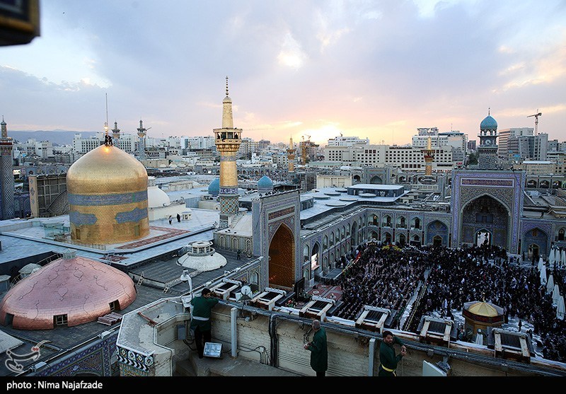 چهارشنبهای به رنگ محرم؛ حرم رضوی در سوگ سیدالشهدا(ع) مشهد مقدس , اخبار مشهد , خراسان رضوی , اخبار استان خراسان رضوی , امام رضا (ع) , حرم امام رضا(ع) , آستان قدس رضوی , ماه محرم ,
