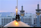 آئین سیاهپوشان حرم مطهر امام رضا (ع)