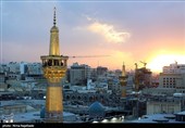 آئین سیاهپوشان حرم مطهر امام رضا (ع)
