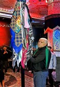 مراسم سنتی علمبندان حسینی در هیات محبان الزهرا (س ) بیرجند
