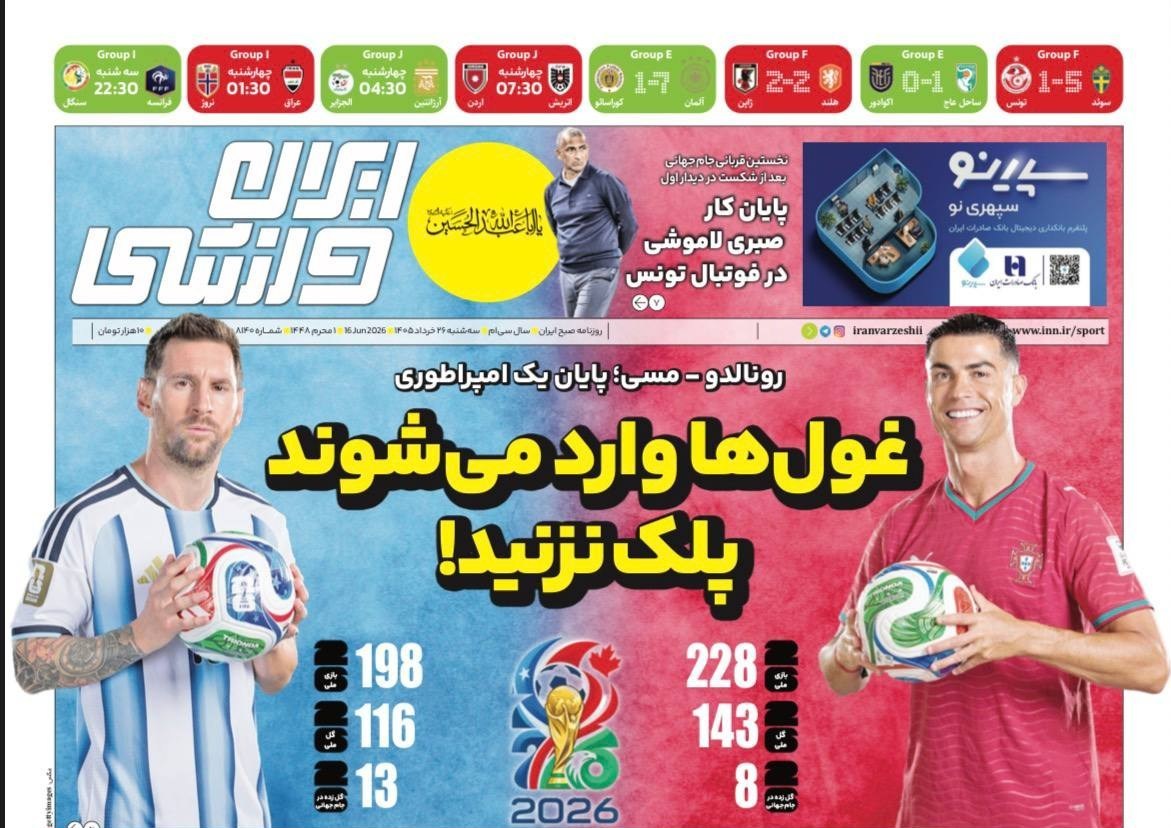 روزنامه کیهان , روزنامه وطن امروز , روزنامه خراسان , روزنامه جوان , روزنامه همشهری , روزنامه جام جم , روزنامه فرهیختگان , روزنامه اینترنتی صدای ایران , 