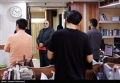 بازدید  مرتضی میرزایی معاون ستاد مبارزه با موادمخدر از تحریریه خبرگزاری تسنیم