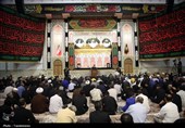 عزاداری شب اول محرم در حرم حضرت معصومه(س)
