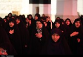عزاداری شب اول محرم در حرم حضرت معصومه(س)