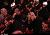 عزاداری شب اول محرم در حرم حضرت معصومه(س)
