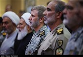 مراسم تجلیل و اهدای نشان فداکاری به خانواده‌های شهدا