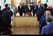نشست وزیر امورخارجه با سفرا و روسای نمایندگی‌های خارجی و بین‌المللی