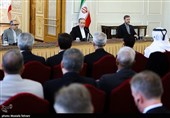 نشست وزیر امورخارجه با سفرا و روسای نمایندگی‌های خارجی و بین‌المللی