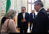 نشست وزیر امورخارجه با سفرا و روسای نمایندگی‌های خارجی و بین‌المللی