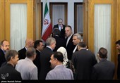 نشست وزیر امورخارجه با سفرا و روسای نمایندگی‌های خارجی و بین‌المللی