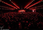 عزاداری شب اول محرم درهیئت ریحانه الحسین (ع)